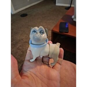 Vintage Burger King wind-up toy Percy, the pug from Disney's 1995 Pocahontas